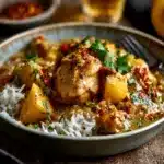 Coconut Peach Chicken