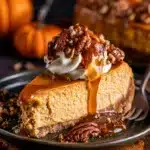 Pecan Pie Pumpkin Cheesecake