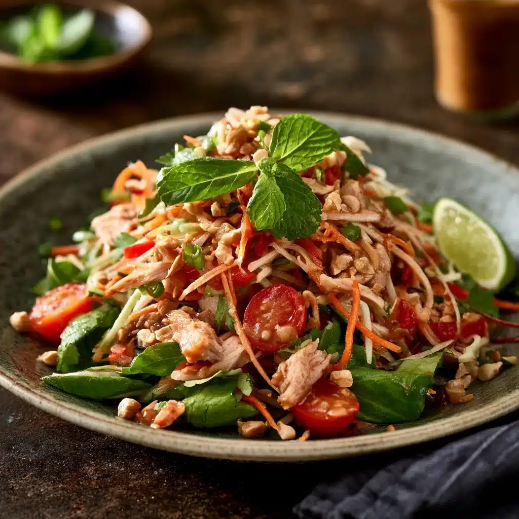 Thai Crunch Chicken Salad Recipe