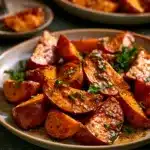 Miso Butter Sweet Potatoes