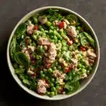High Protein Sweet Pea Tuna Salad