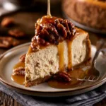 Maple Pecan Cheesecake - Easy Thanksgiving Dessert
