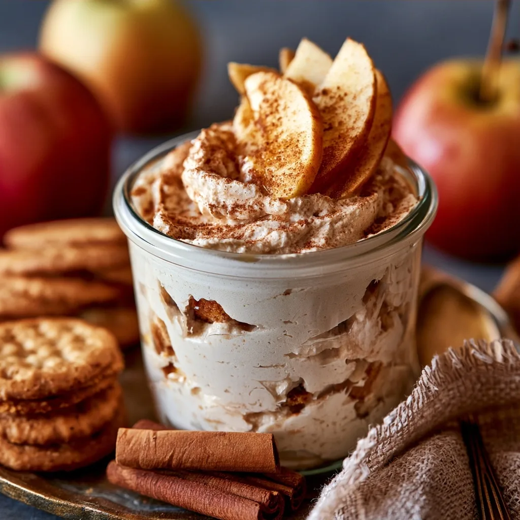 Apple Cinnamon Cheesecake Dip – Easy Fall Party Dessert