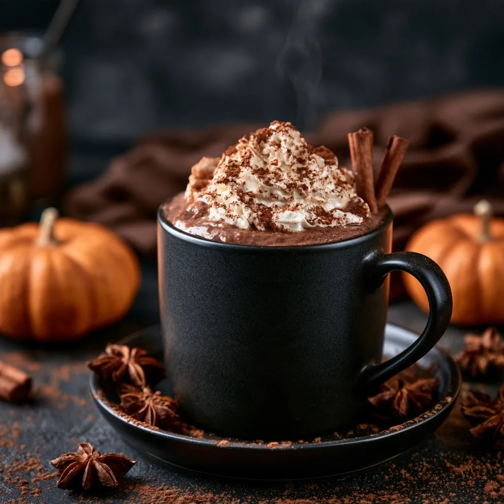Pumpkin Spice Hot Chocolate — Easy Cozy Fall Drink