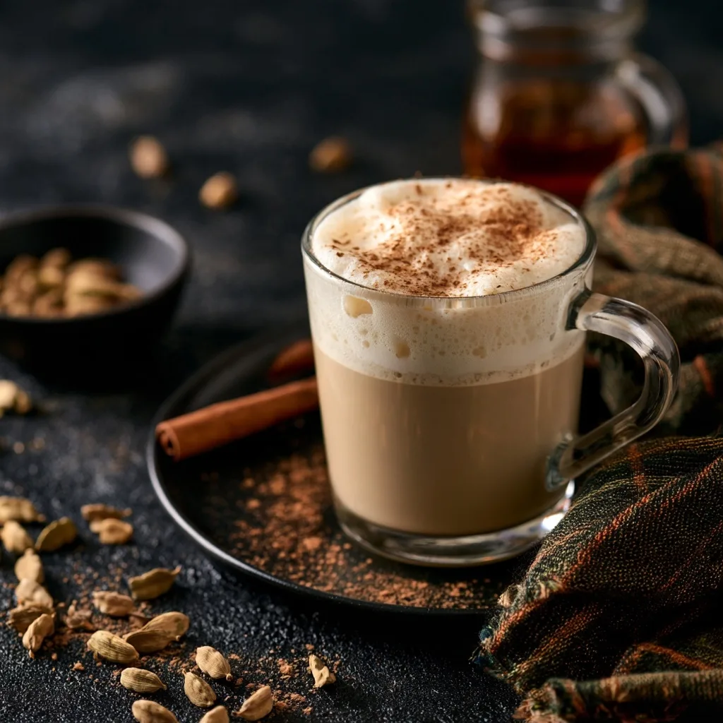 Vanilla Cardamom Latte – Easy Cozy Homemade Latte