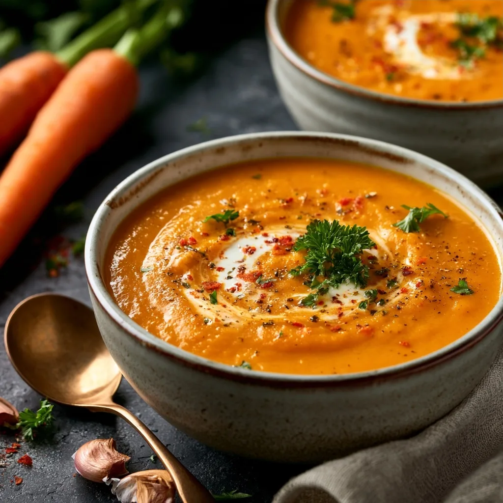 Creamy Instant Pot Carrot Soup