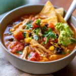 Gluten Free Chicken Tortilla Soup