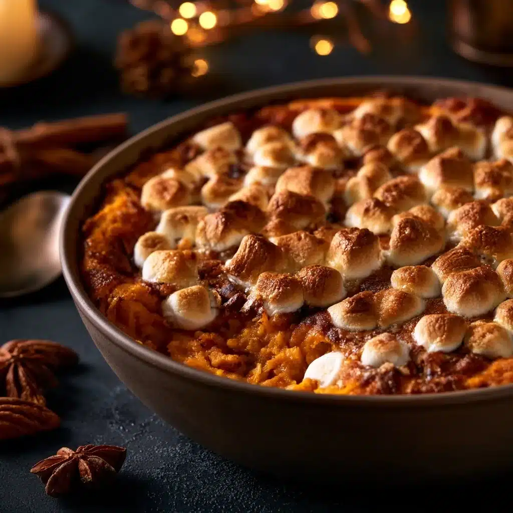 Sweet Potato Casserole with Marshmallows