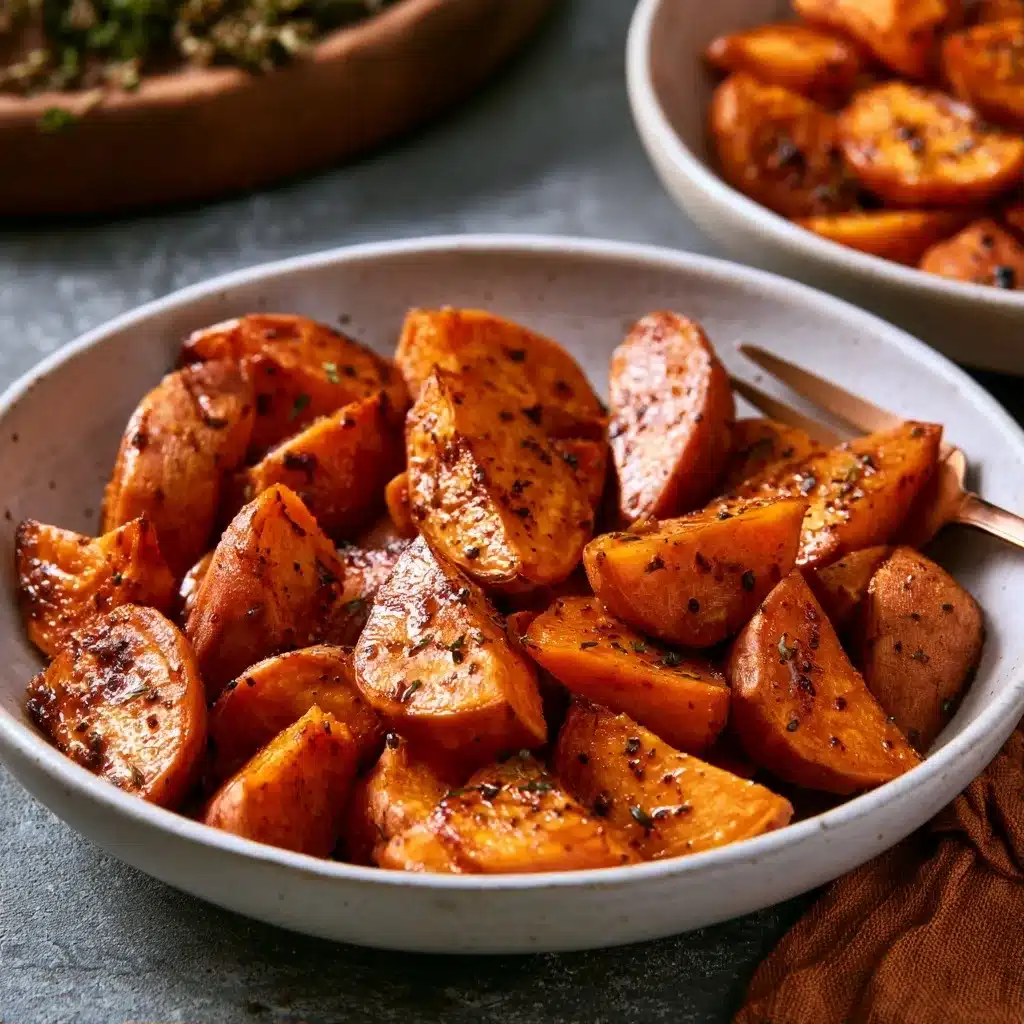 Easy Roasted Sweet Potatoes