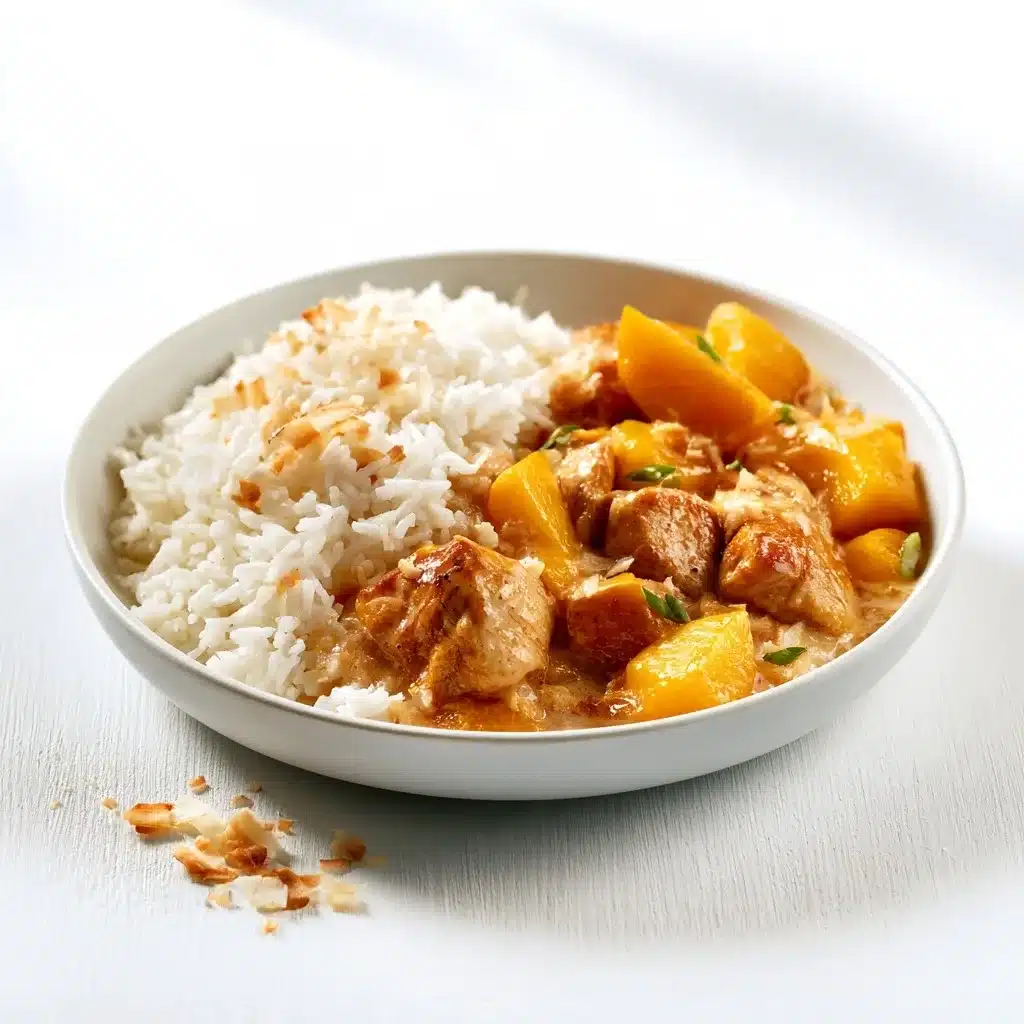 Coconut Peach Chicken