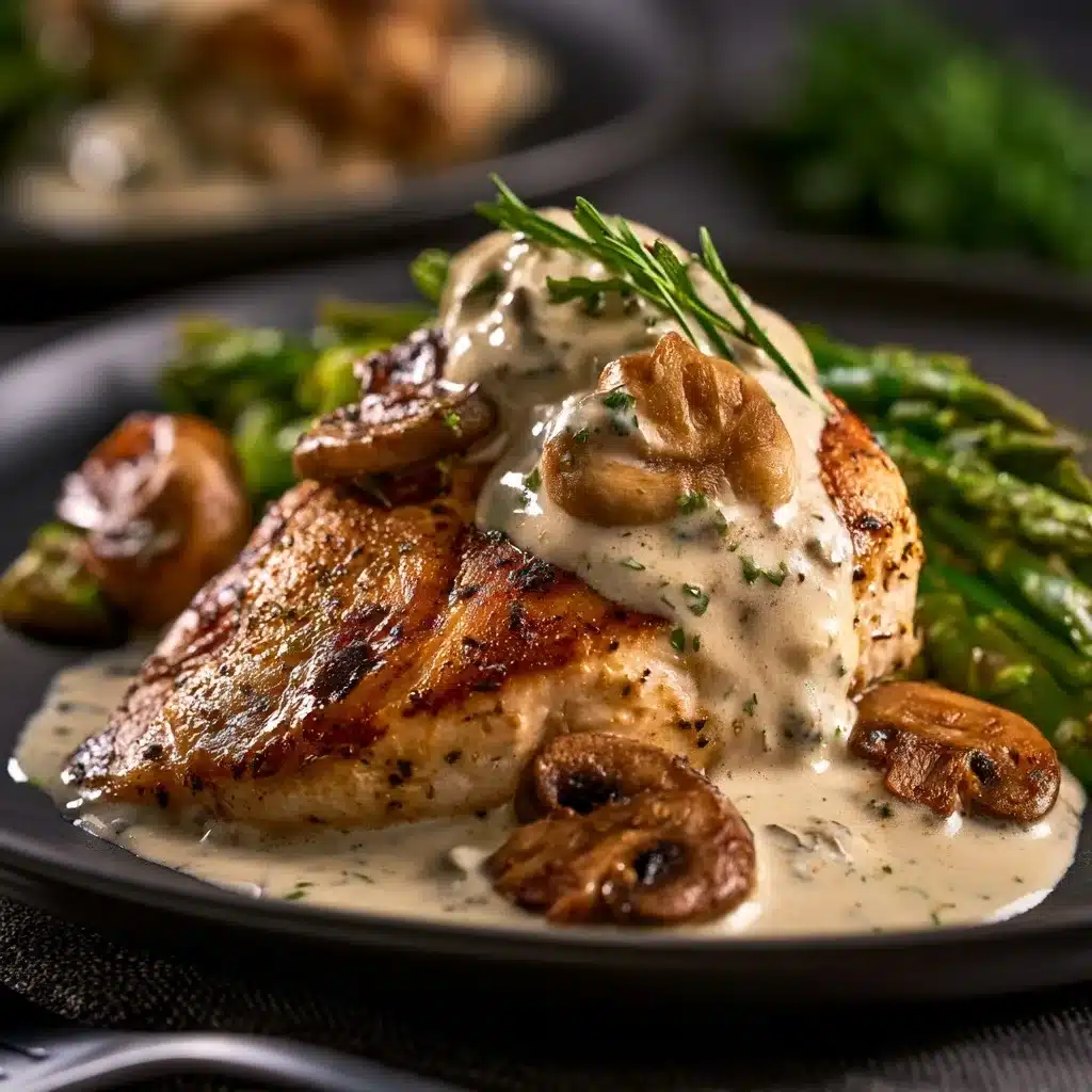 Creamy Boursin Chicken & Mushroom