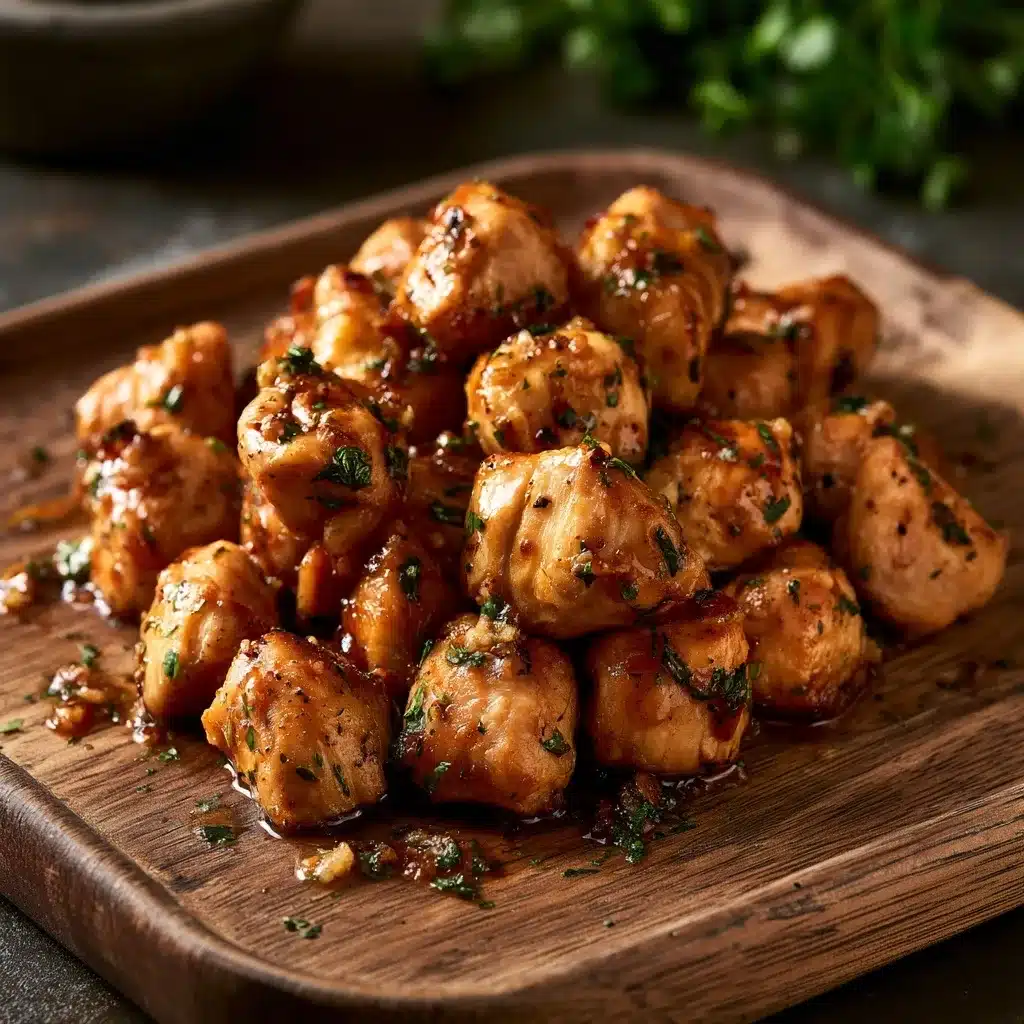 Garlic Butter Chicken Bites