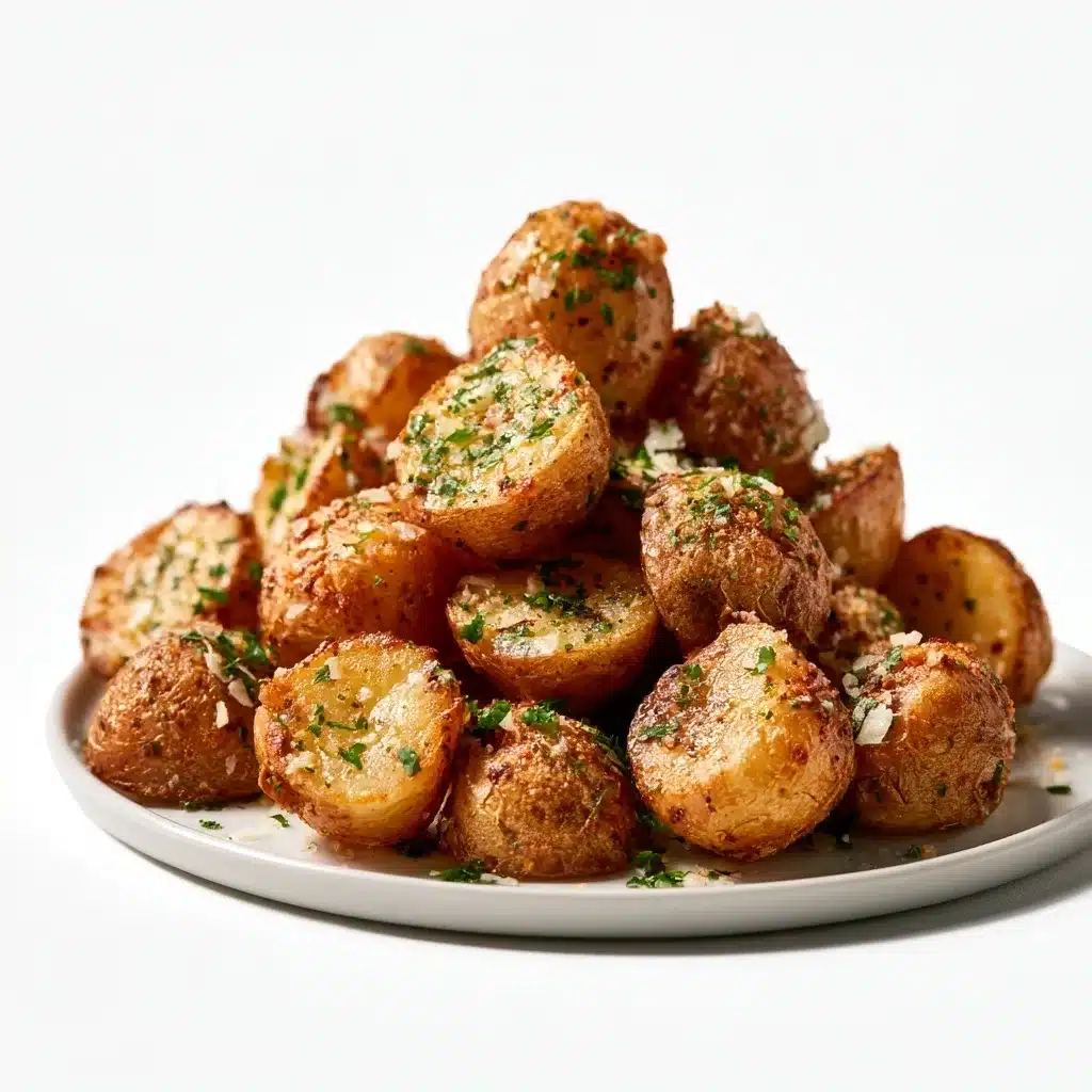 Crispy Garlic Parmesan Potatoes