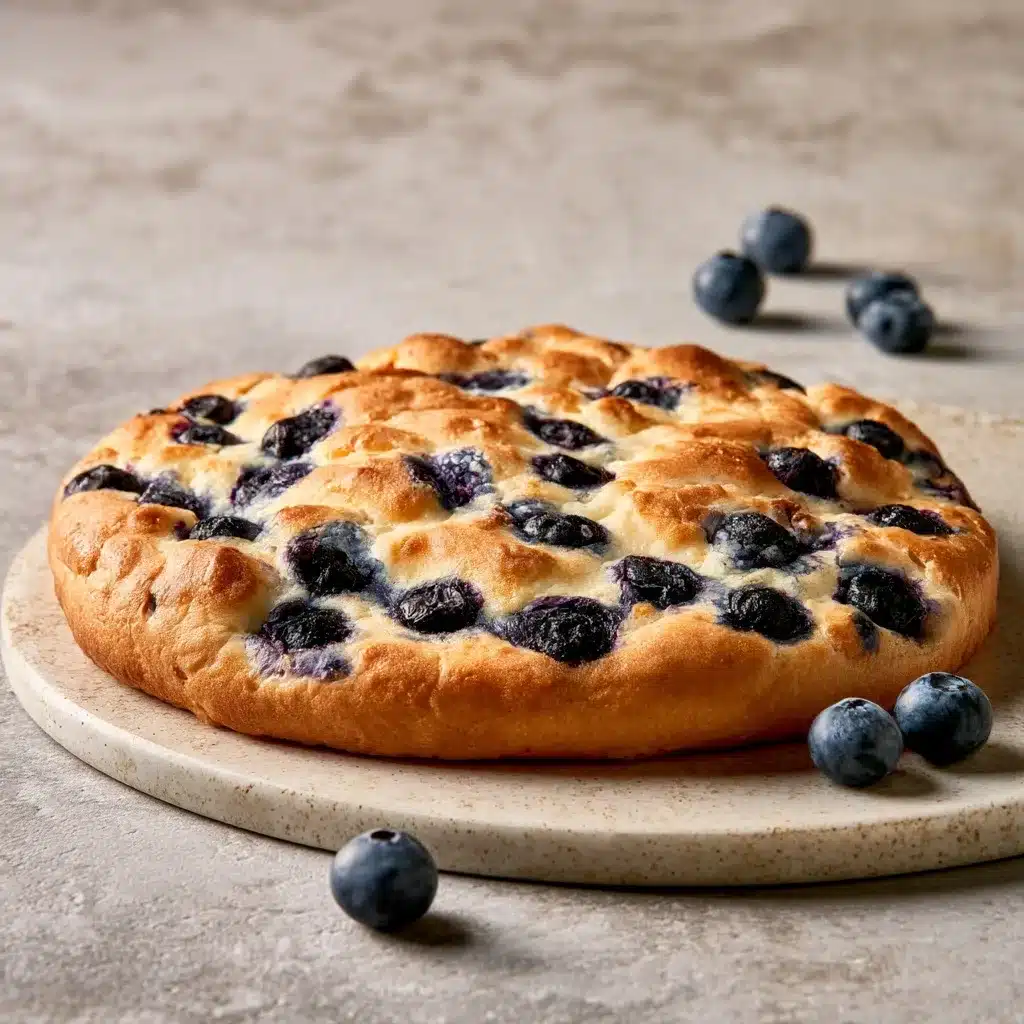 Cottage Cheese Blueberry Cloud Bread