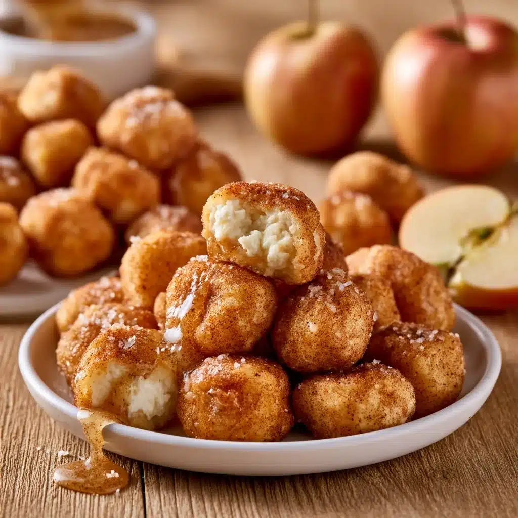Cinnamon Apple Cottage Cheese Bites