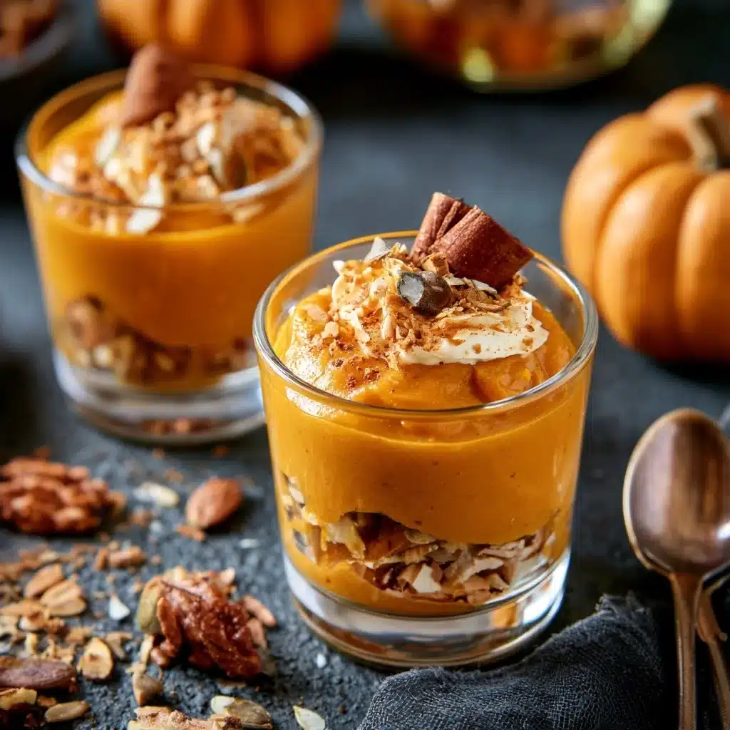 Creamy Vegan Pumpkin Pudding