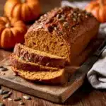 Sweet Potato Pumpkin Spice Paleo Bread