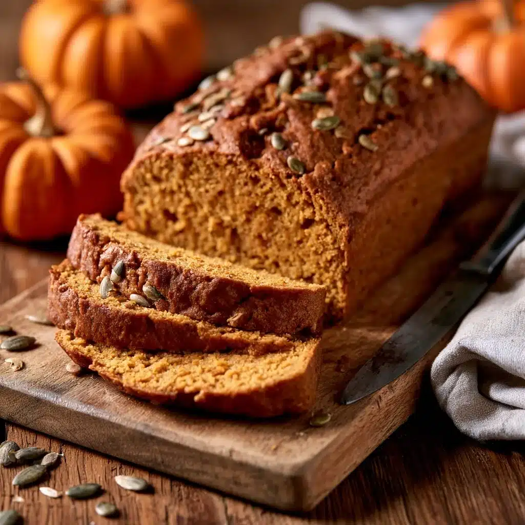 Sweet Potato Pumpkin Spice Paleo Bread
