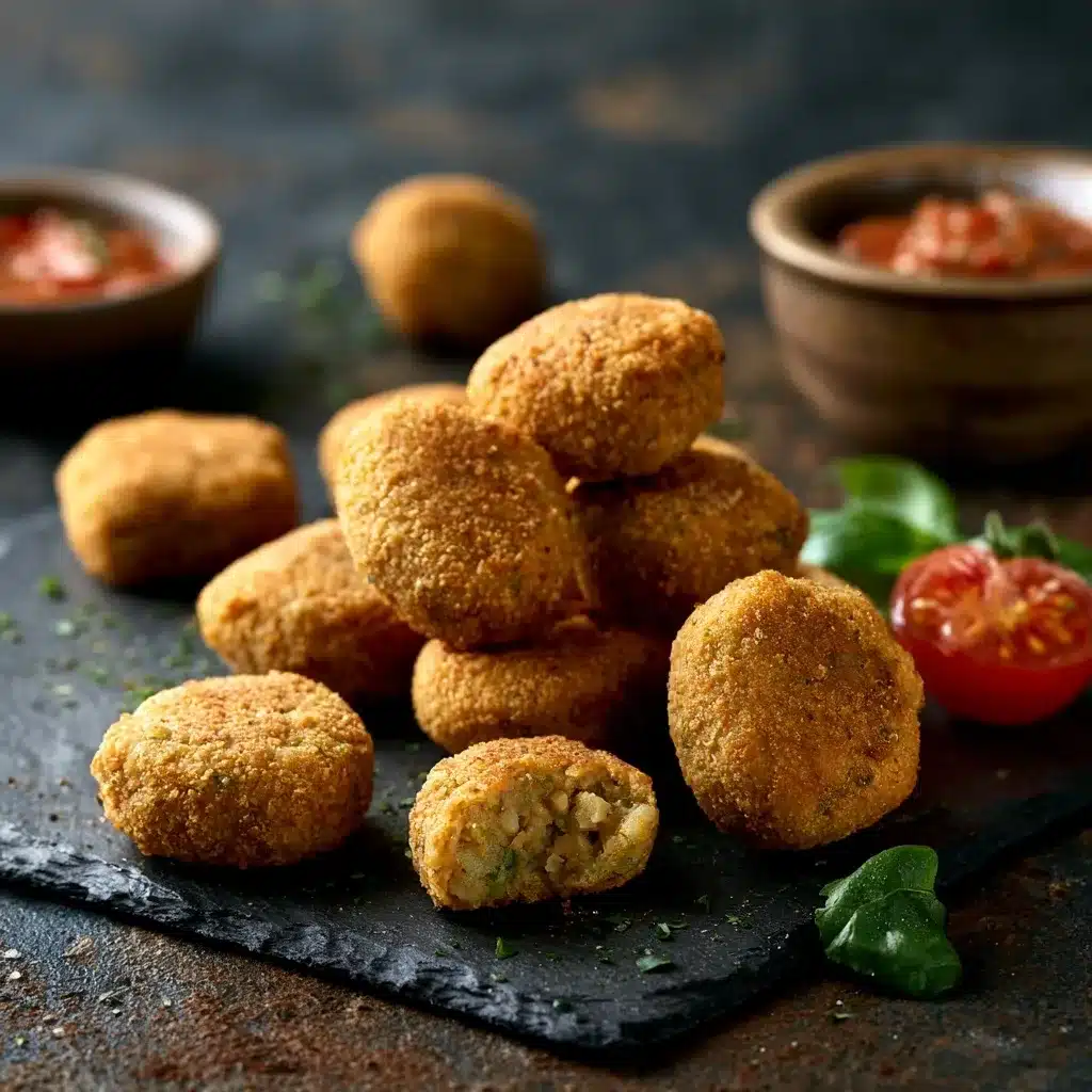 Healthy Chickpea Vegetable Nuggets