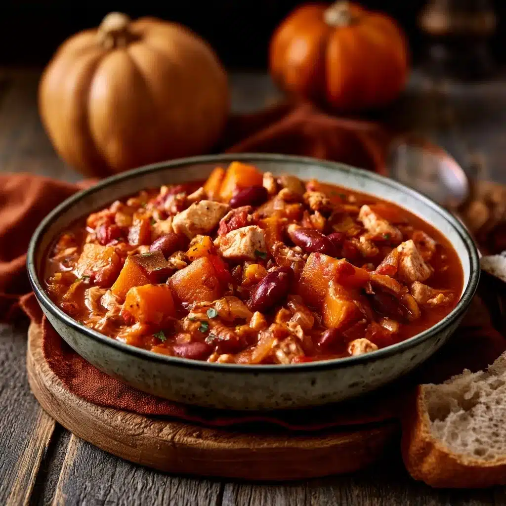 Chicken Chili with Pumpkin