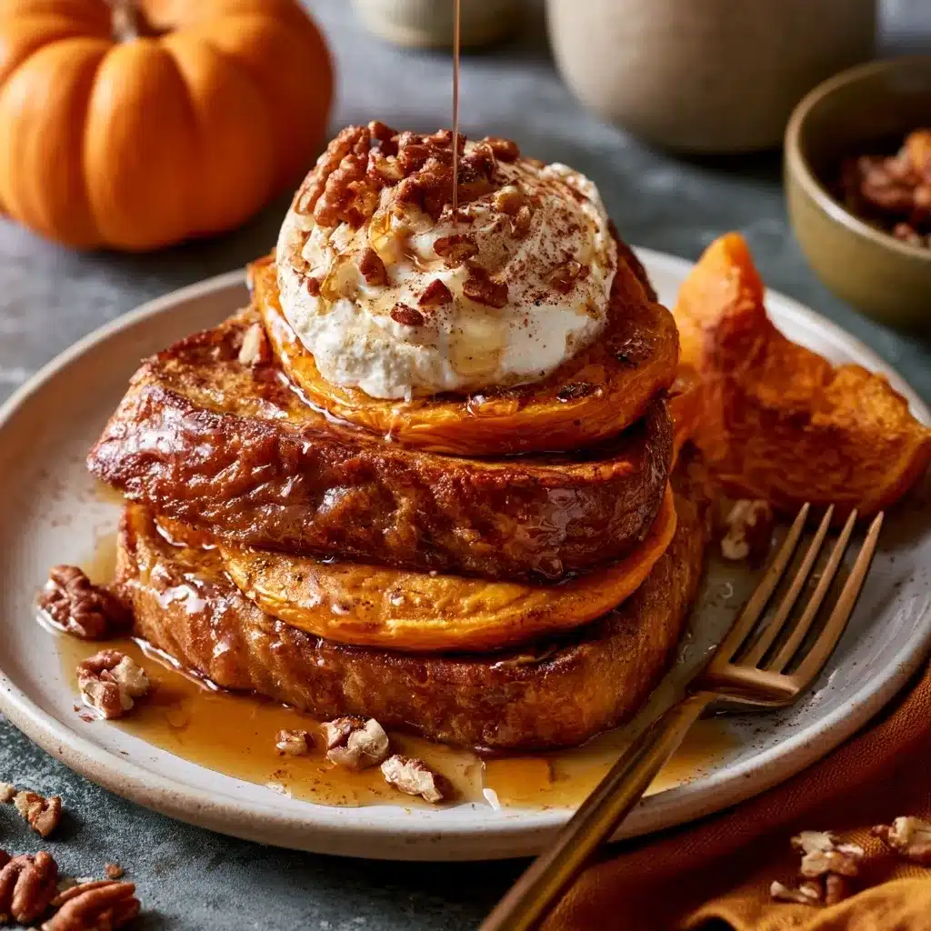 Pumpkin French Toast Breakfast