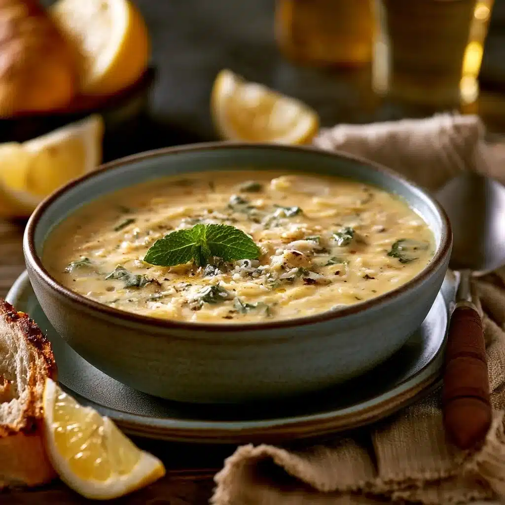 Greek Healing Lemon Soup