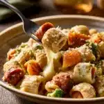 Creamy Apple Gouda Sausage Pasta