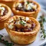 Irresistible Caramelized Onion and Goat Cheese Tarts