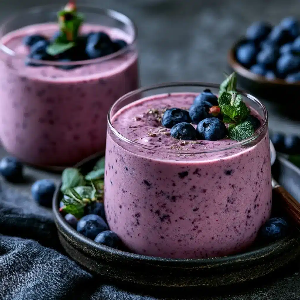 Easy Chilled Swedish Blueberry Soup