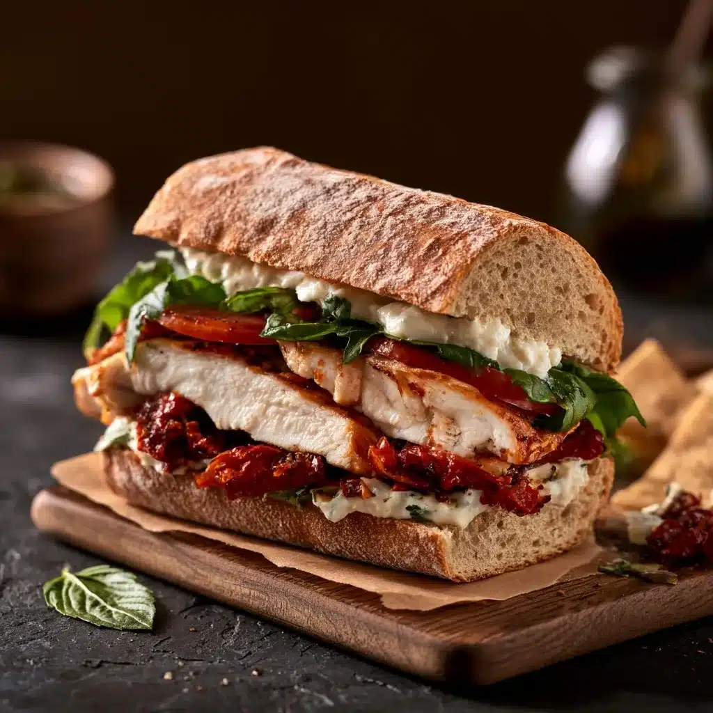 Sun-Dried Tomato Chicken Sandwich