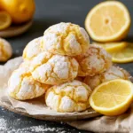 Lemon Burst Crinkle Cookies Recipe