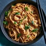 15 Minute Garlic Sesame Noodles