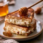 Sweet & Savory Goat Cheese Grilled Cheese with Honey Delight
